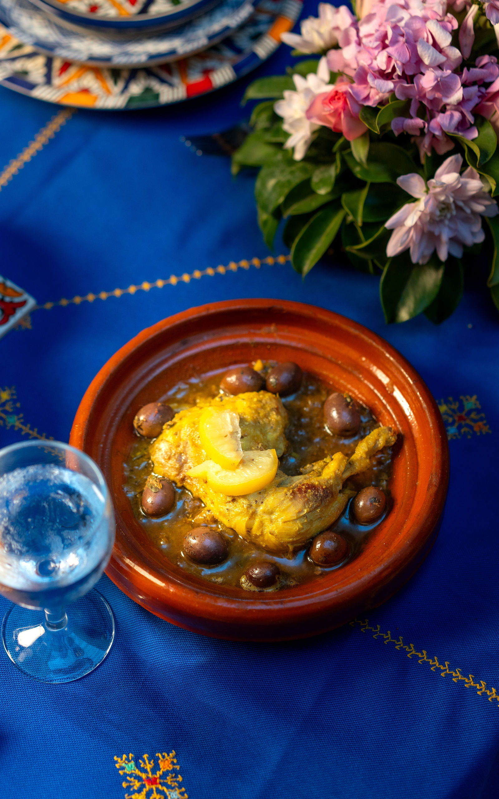Cuisine marocaine au Riad Dar Lalzohra